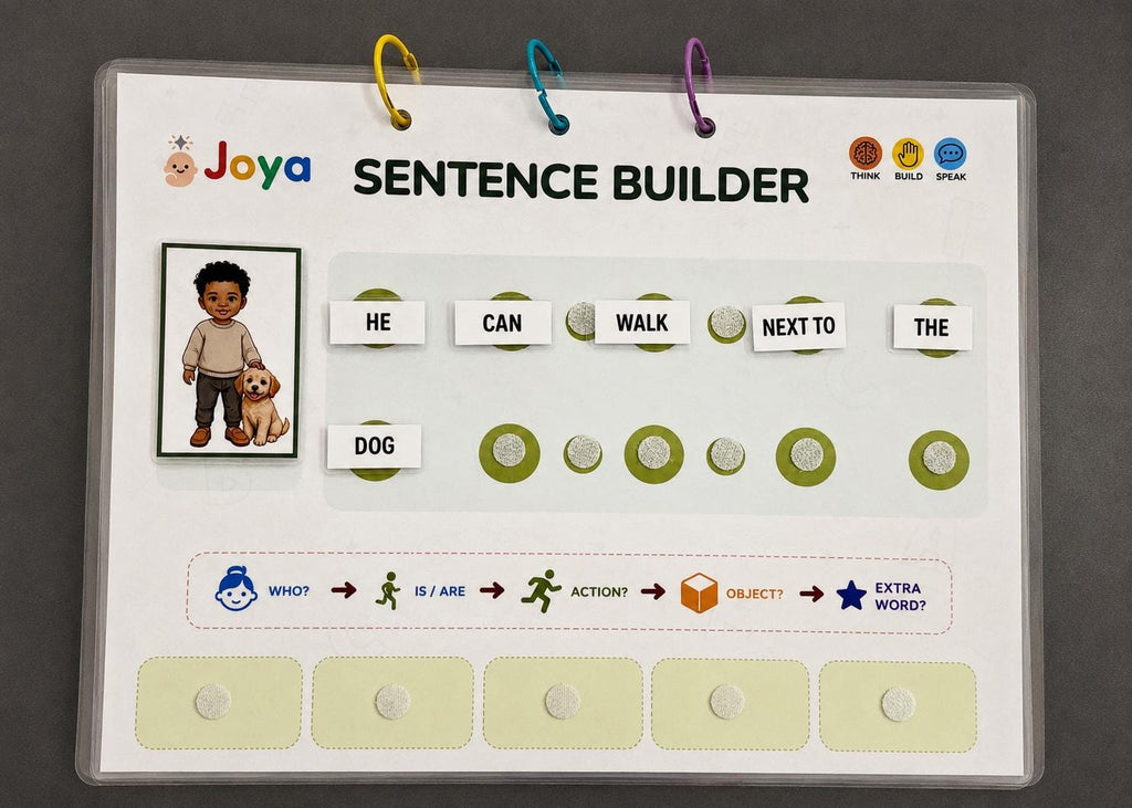 English Sentence Builder for Kids | Grammar & Writing