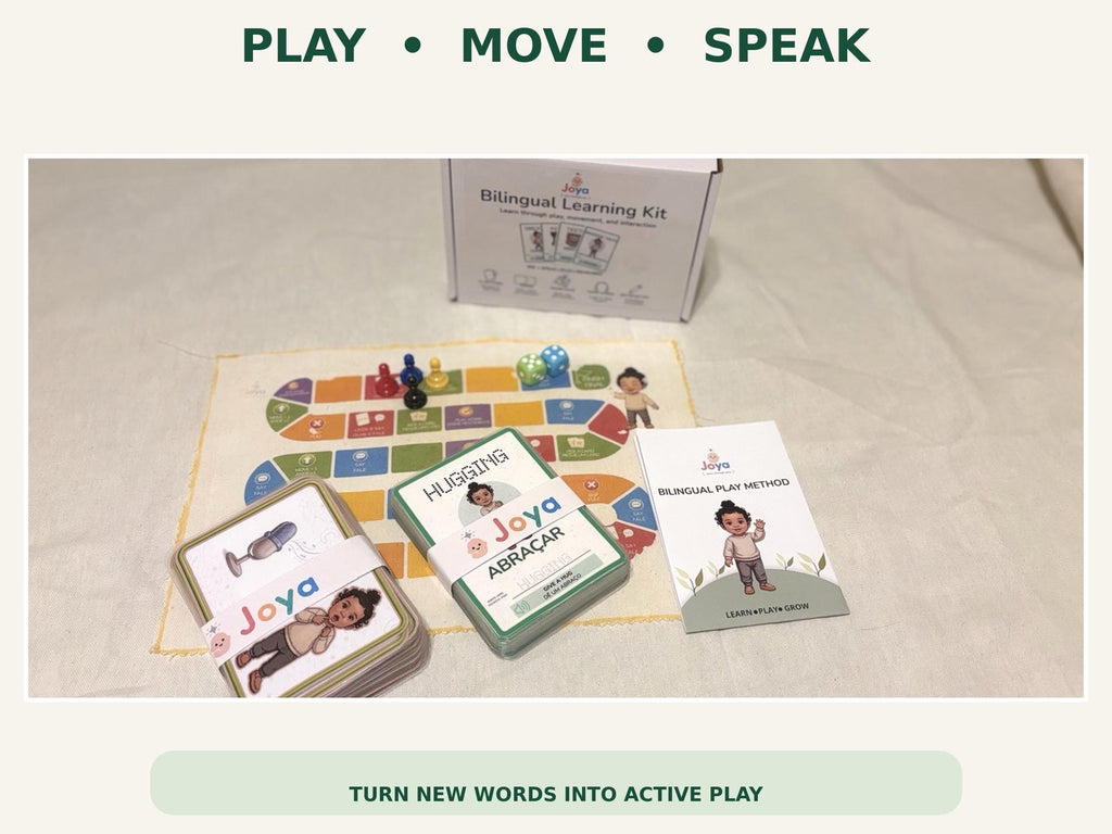 English-Brazilian Portuguese Learning Kit | Flashcards, Games & Audio