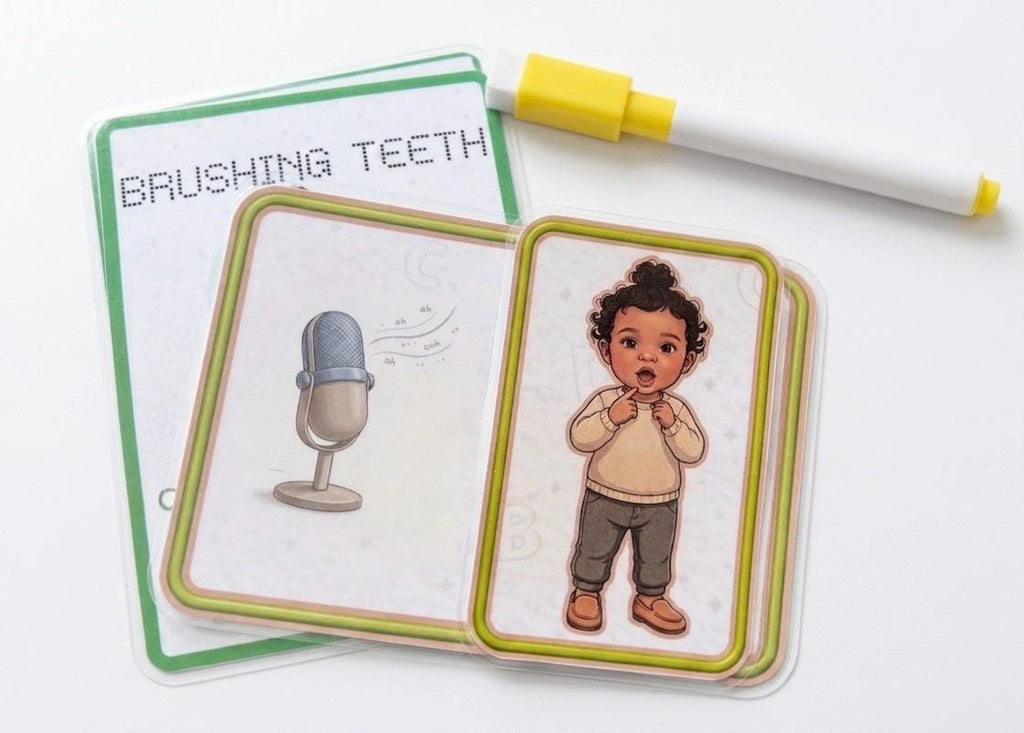 Flashcards & Board Game Learning Kit | English or Bilingual Options
