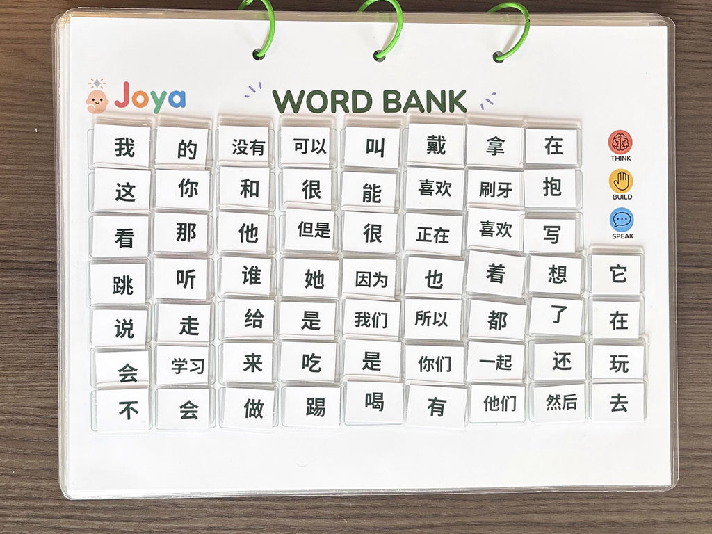Mandarin Sentence Builder for Kids | Physical Grammar Kit