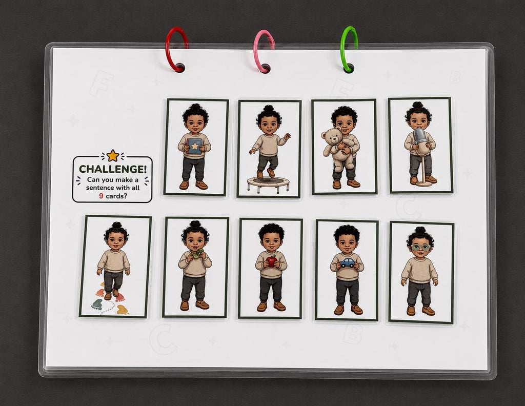 Bilingual Sentence Builder for Kids | English + Your Selected Language