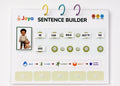 English Build a Sentence Kit for Kids | Reusable Word Tiles