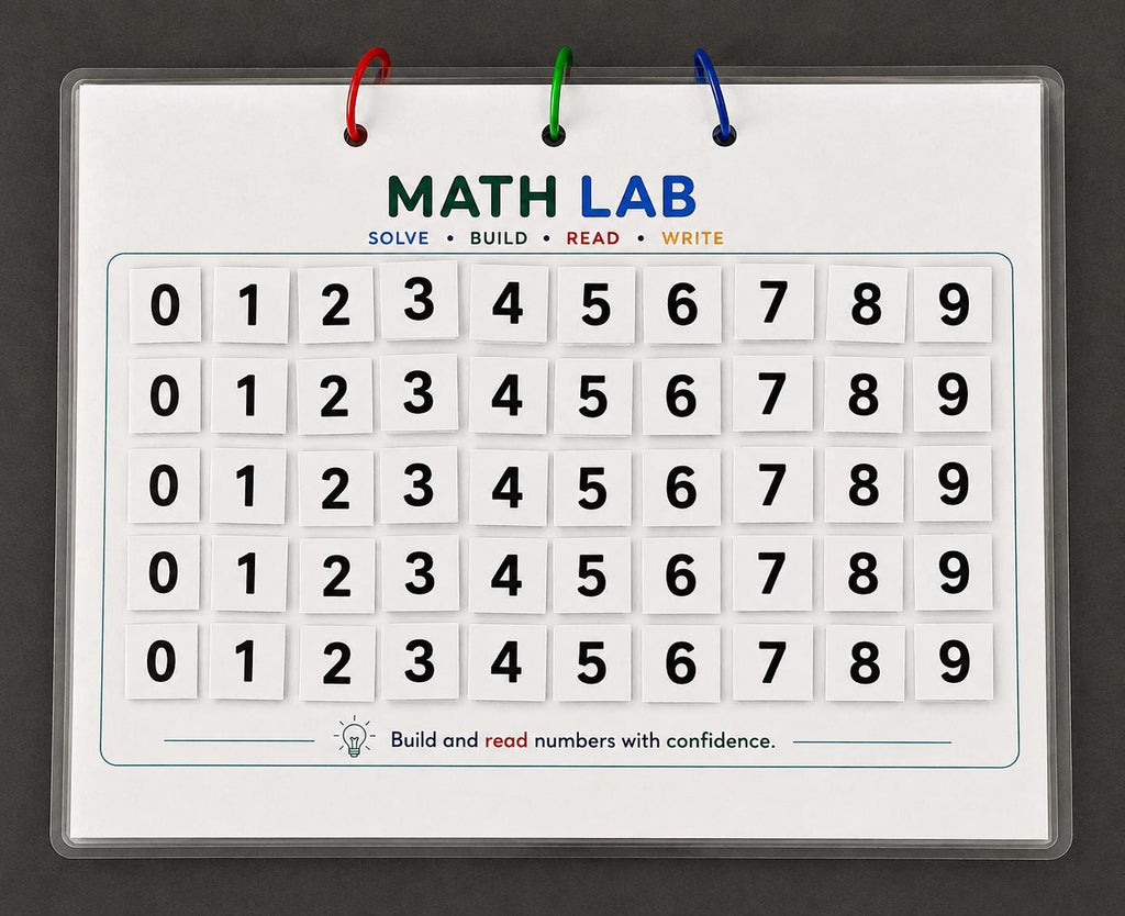 English Math Lab Kit for Kids | Number Sense & Math Manipulatives