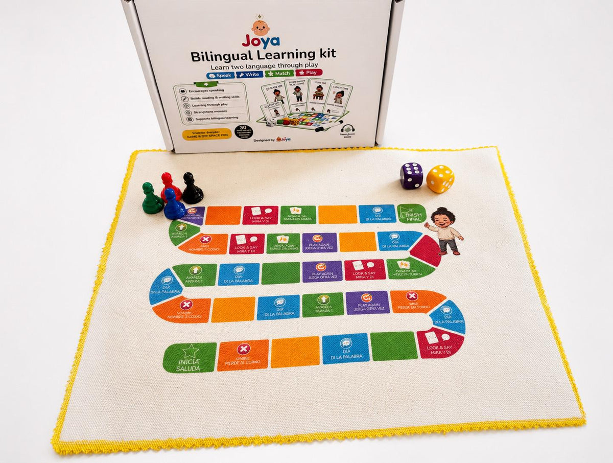 English-Spanish Flashcards & Games | Heritage Language Kit for Families