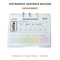 Vietnamese Sentence Builder | Monolingual Homeschool Grammar Kit