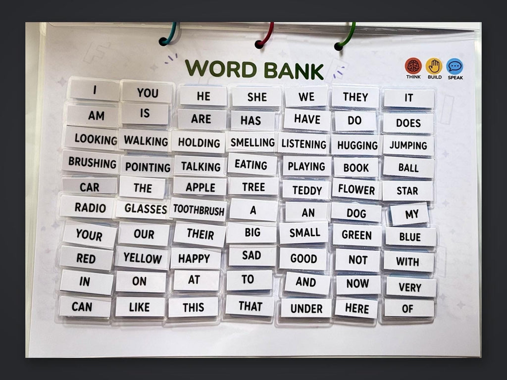 Bilingual Sentence Builder for Kids | English + Your Selected Language